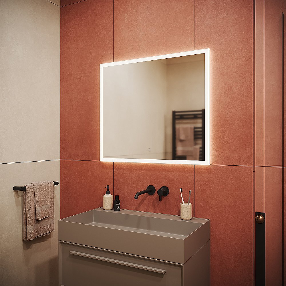 Зеркало LED Sancos Palace PA800 в ванную от интернет-магазине сантехники Sanbest