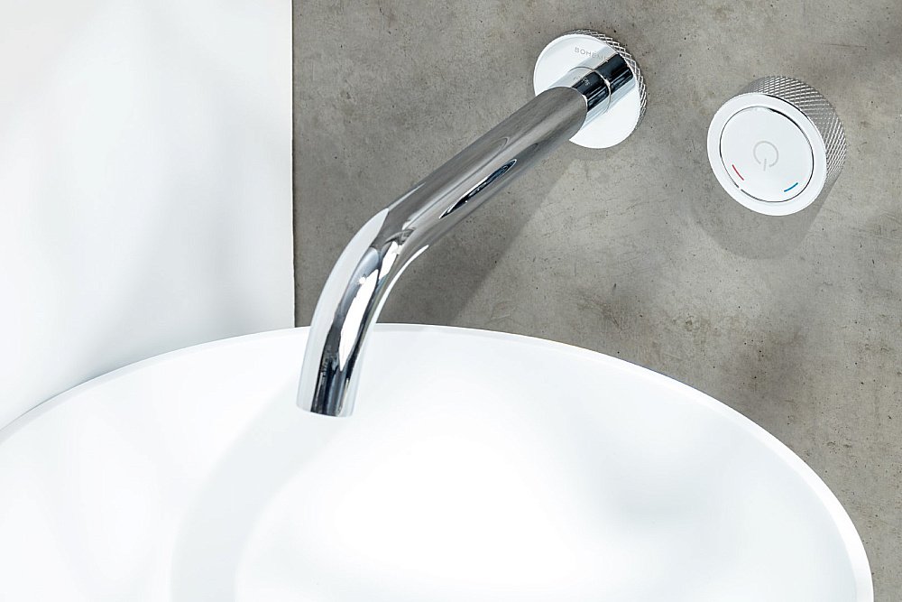 Смеситель для раковины Boheme TECH 158/2-CR хром купить в интернет-магазине сантехники Sanbest