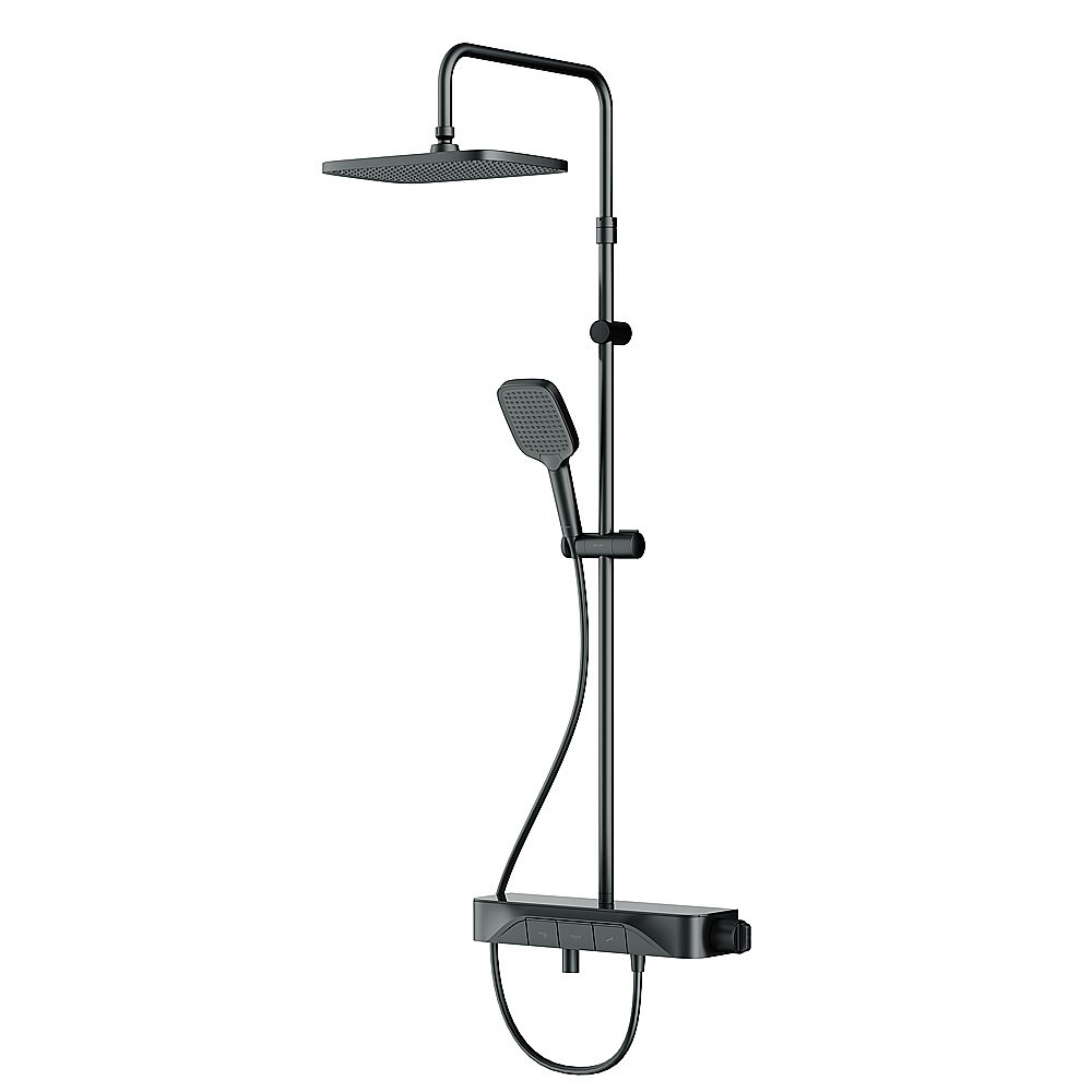 Душевая система AM.PM Func F078F322 черная купить в интернет-магазине сантехники Sanbest