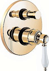 Смеситель для душа Cezares APHRODITE-VDIM2 золото купить в интернет-магазине сантехники Sanbest