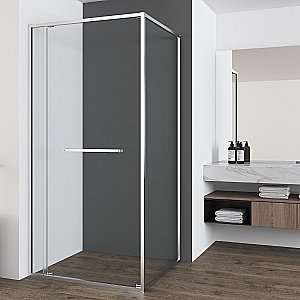 Душевой уголок Vincea Tesi 120х90 VSRW-7TS9012CL стекло прозрачное/профиль хром купить в интернет-магазине Sanbest