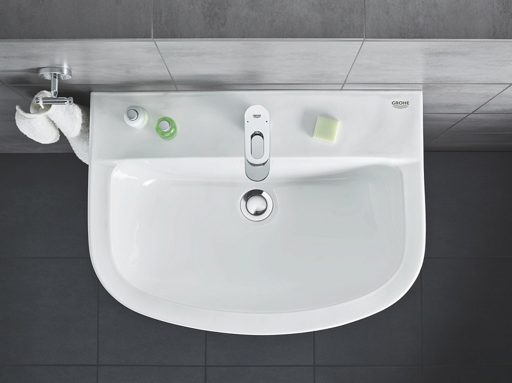 Раковина подвесная Grohe Bau Ceramic 45 39424000 белая купить в интернет-магазине Sanbest