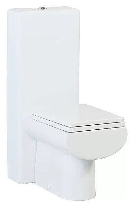 Унитаз напольный Creavit Slim TP410.00000 + SM350.00100 белый глянцевый купить в интернет-магазине Sanbest