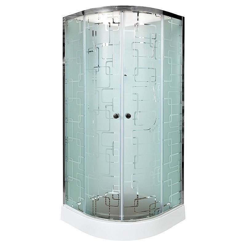 Душевая кабина DTO ЕМ1590 N с гидромассажем 90х90 купить в интернет-магазине Sanbest