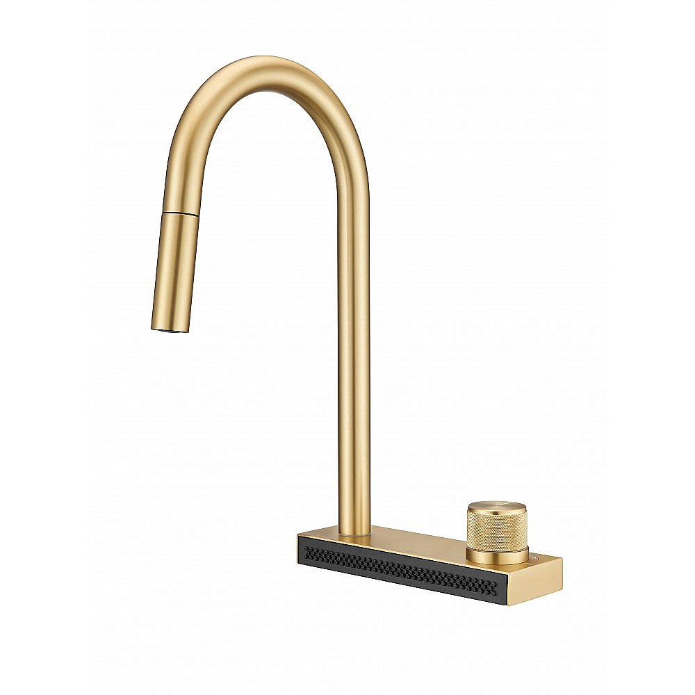 Смеситель для кухни Milacio Ultra MCU.556.GD золото купить в интернет-магазине сантехники Sanbest