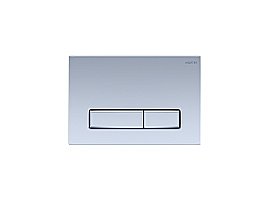 Кнопка для инсталляции Aquatek Slim KDI-0000027 никель купить в интернет-магазине сантехники Sanbest