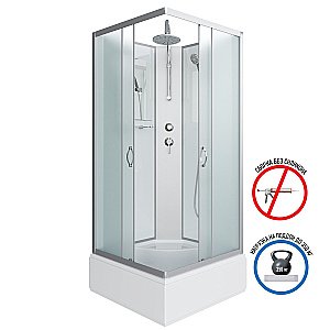 Душевая кабина Niagara Classic NG-1108-14BKT 90x90 купить в интернет-магазине Sanbest