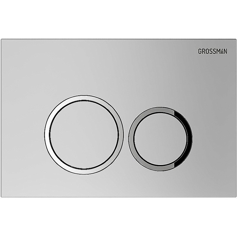 Кнопка для инсталляции Grossman Galaxy 700.K31.01.110.110 хром матовый купить в интернет-магазине сантехники Sanbest