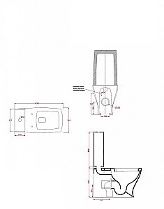 Унитаз напольный Artceram Jazz JZV003 01 00 хром купить в интернет-магазине Sanbest