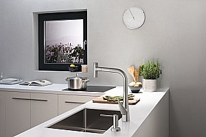 Смеситель для кухни Hansgrohe Talis Select M51 300 73867000 купить в интернет-магазине сантехники Sanbest