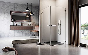 Душевой уголок Radaway Arta QL KDD I 50-100x50-100 стекло прозрачное/профиль хром купить в интернет-магазине Sanbest