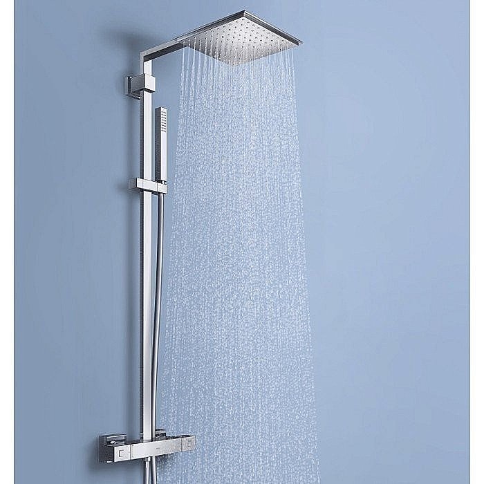Душевая система Grohe Euphoria Cube 26087000 купить в интернет-магазине сантехники Sanbest