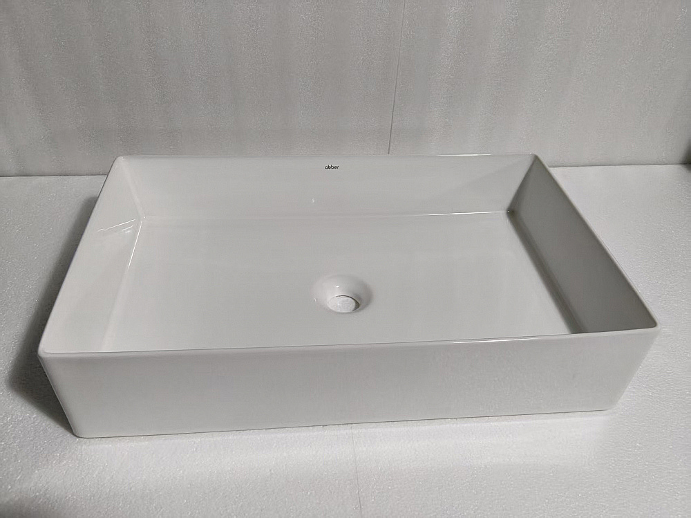 Раковина Abber Rechteck 60 AC2220 белая купить в интернет-магазине Sanbest