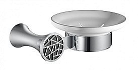 Мыльница CeramaLux Virginia 94304A хром купить в интернет-магазине сантехники Sanbest