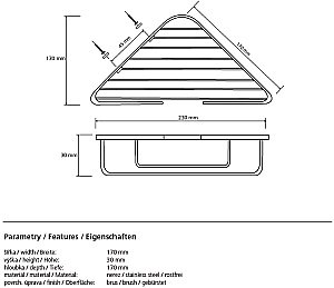 Мыльница Bemeta Cytro 104308172 купить в интернет-магазине сантехники Sanbest