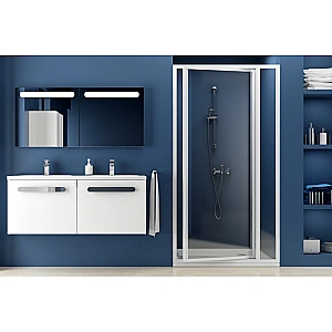 Душевая дверь Ravak Supernova SDOP 90х185 профиль белый/стекло прозрачное купить в интернет-магазине Sanbest