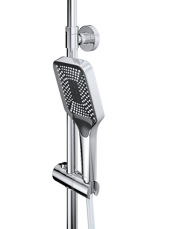 Душевая система BelBagno Due DUE-VSCM-CRM хром купить в интернет-магазине сантехники Sanbest