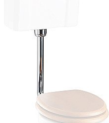 Труба низкого бачка Burlington T31 CHR купить в интернет-магазине сантехники Sanbest