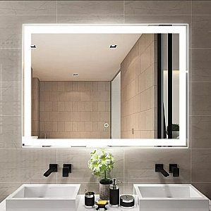 Зеркало Loranto Стиль CS00058007 80х70 с сенсором в ванную от интернет-магазине сантехники Sanbest