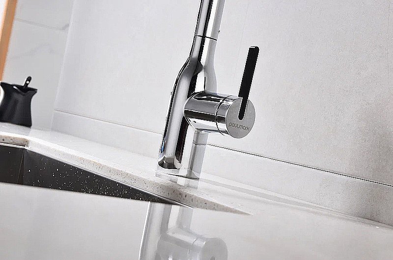 Смеситель для кухни Paulmark Viper Vi213105-CR хром купить в интернет-магазине сантехники Sanbest