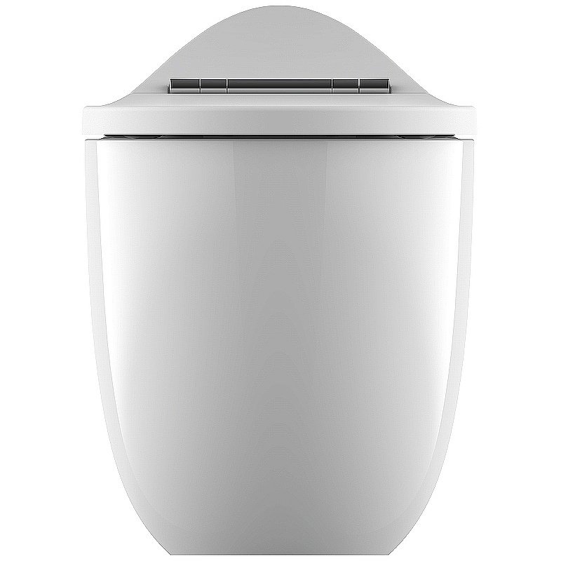 Унитаз приставной Creavit Foglia FG350-11 белый, безободковый купить в интернет-магазине Sanbest