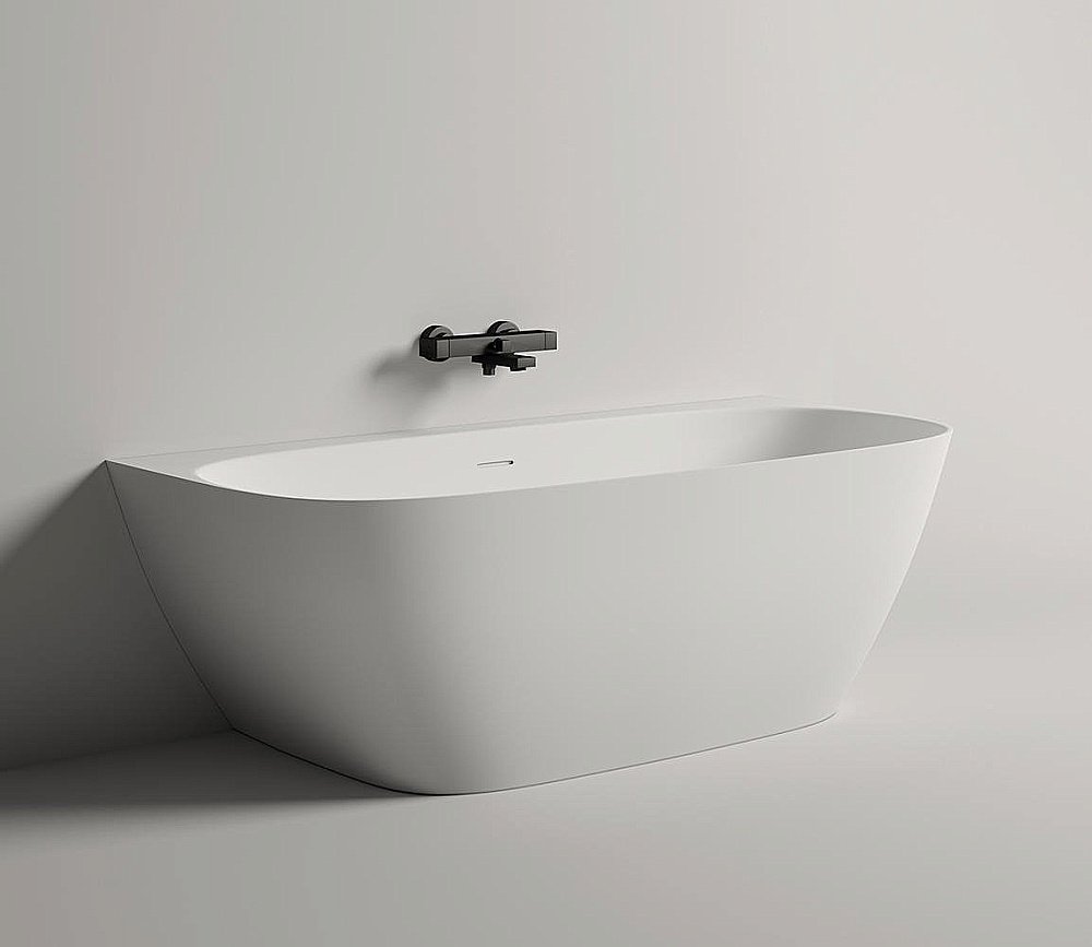 Ванна Salini SOFIA WALL S-Stone 170х80 102522M белая матовая купить в интернет-магазине Sanbest