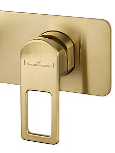 Смеситель для раковины встраиваемый WONZON & WOGHAND FRAME, Брашированное золото (WW-88869010- BG) купить в интернет-магазине сантехники Sanbest