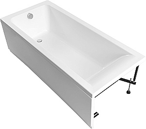 Ванна акриловая Aquanet Aura 369193 170х70 белая с боковой и фронтальной панелью купить в интернет-магазине Sanbest