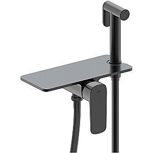 Гигиенический душ Iddis Axes AXEBLSHi08 черный матовый купить в интернет-магазине сантехники Sanbest