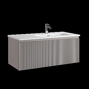 Тумба с раковиной Sancos Snob R 1.0 SNR1.0100LSM/SNR1.0100RSM Doha Soft для ванной в интернет-магазине Sanbest