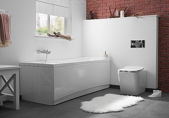 Акриловая ванна Aquanet Hellas 170x70 205497 с к/с8 купить в интернет-магазине Sanbest