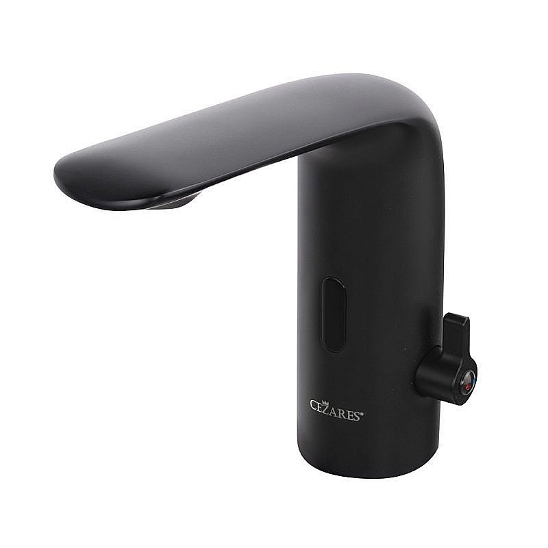 Смеситель для раковины Cezares VAGUE-ELS-NOP-W0 черный купить в интернет-магазине сантехники Sanbest