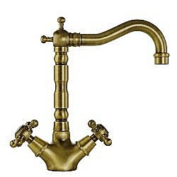 Смеситель для раковины Migliore Revival ML.REV-434 бронза купить в интернет-магазине сантехники Sanbest