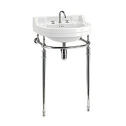 Консоль с раковиной Burlington Edwardian B6 3TH 96 для ванной в интернет-магазине сантехники Sanbest