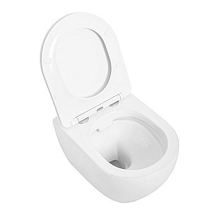 Унитаз подвесной CEZARES Stylus CZR-513-TH-R безободковый, с крышкой микролифт, с инсталляцией и кнопкой купить в интернет-магазине Sanbest