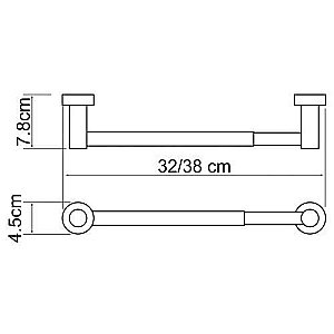 Держатель бумажных полотенец WasserKRAFT Donau К-9491 купить в интернет-магазине сантехники Sanbest
