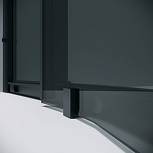 Душевой уголок Grossman Cosmo 301.K33.02.8080.21.10 80x80 стекло тонированное/профиль черный матовый купить в интернет-магазине Sanbest
