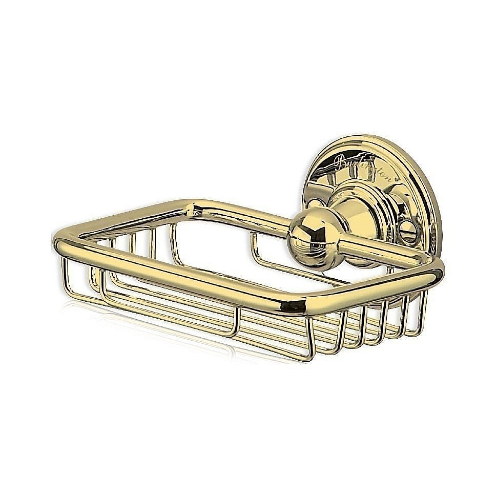 Мыльница Burlington A13 GOL золото купить в интернет-магазине сантехники Sanbest