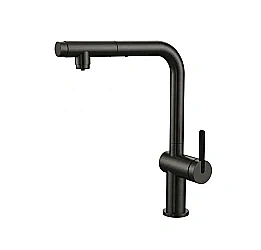 Смеситель для кухни Wonzon & Woghand WW-8020294-MB черный матовый купить в интернет-магазине сантехники Sanbest