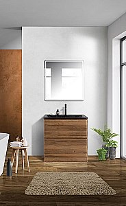 Тумба с раковиной BelBagno ALBANO 100 напольная Rovere Rustico для ванной в интернет-магазине Sanbest