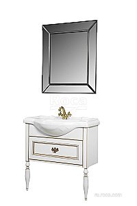 Тумба с раковиной Roca America Evolution L ZRU9302960 85 дуб молочный для ванной в интернет-магазине Sanbest