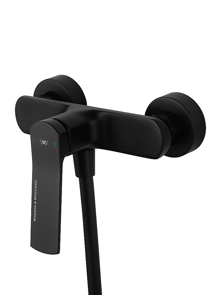 Смеситель для душа WONZON & WOGHAND WW-B2585-MB черный матовый купить в интернет-магазине сантехники Sanbest