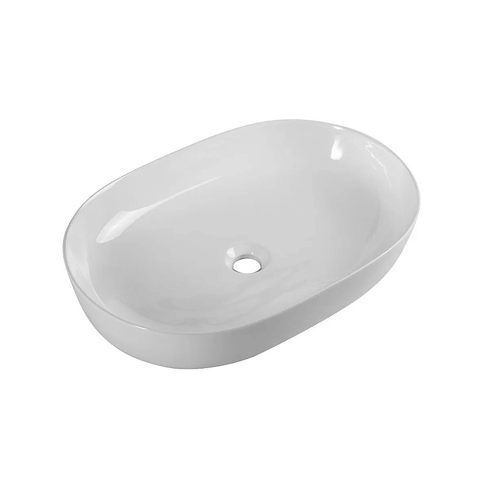 Раковина накладная Belbagno 61 BB1348 белая купить в интернет-магазине Sanbest