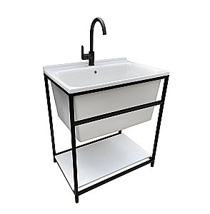 Раковина Kerasan Aquadom 60 029401*1 белая купить в интернет-магазине Sanbest