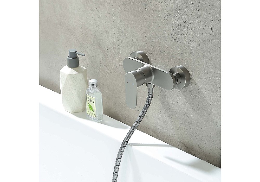 Cмеситель для душа Aquatek Ника AQ1860BGM оружейная сталь купить в интернет-магазине сантехники Sanbest