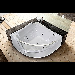 Ванна акриловая Orans OLS-BT65107 150х150 белая с гидромассажем купить в интернет-магазине Sanbest