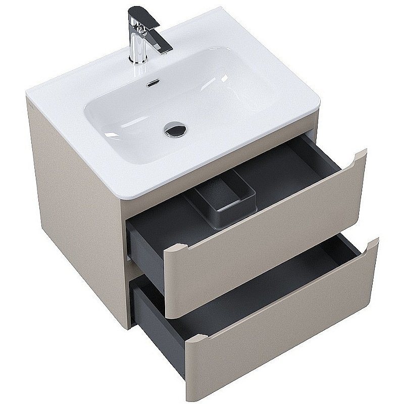 Тумба с раковиной Iddis Edifice 60 EDI60C0i95K капучино для ванной в интернет-магазине Sanbest