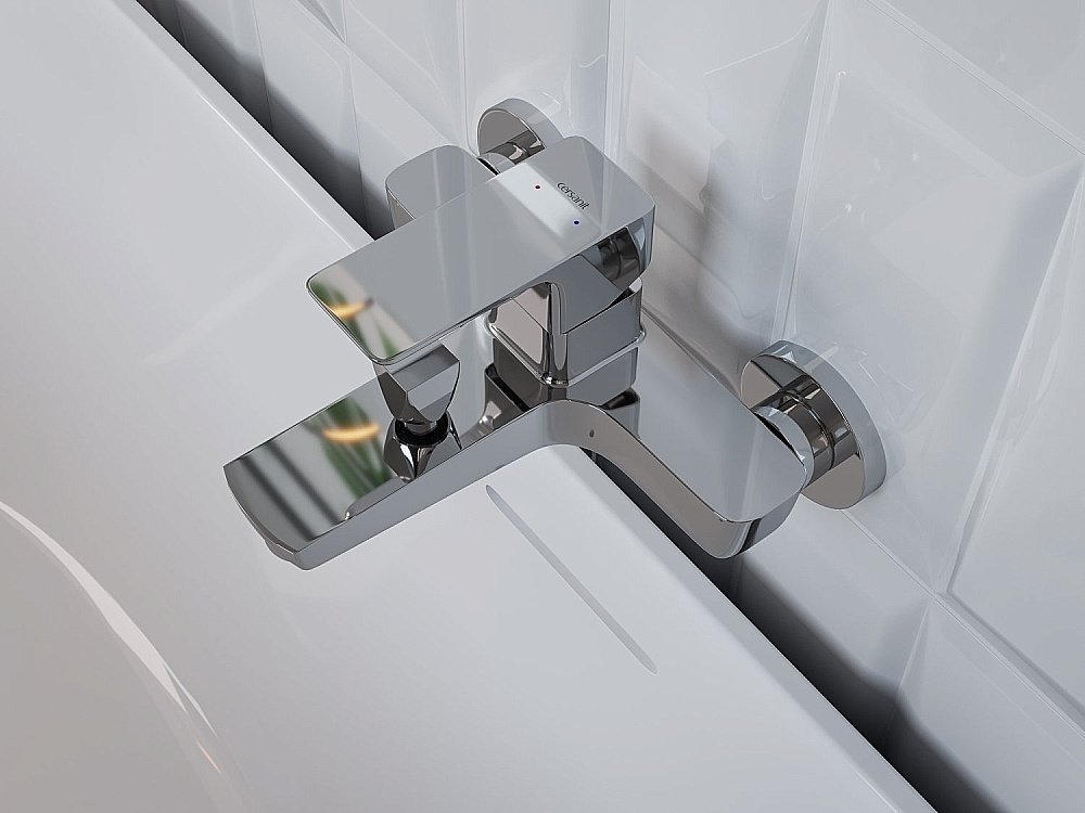 Смеситель для ванны Cersanit GEO 63040 купить в интернет-магазине сантехники Sanbest