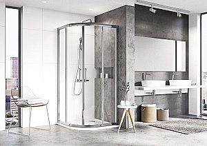 Душевой уголок Ravak BLIX XP2CP4 90x90 блестящий/Transparent купить в интернет-магазине Sanbest