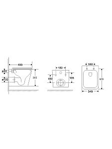 Унитаз подвесной WeltWasser WW GELBACH 10000012036 с крышкой микролифт, безободковый, смыв торнадо, в комплекте с инсталяцией, серый матовый купить в интернет-магазине Sanbest